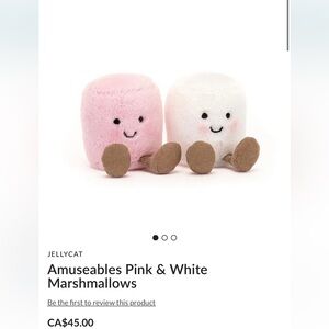 Jellycat Amuseables Duo in Pink and White